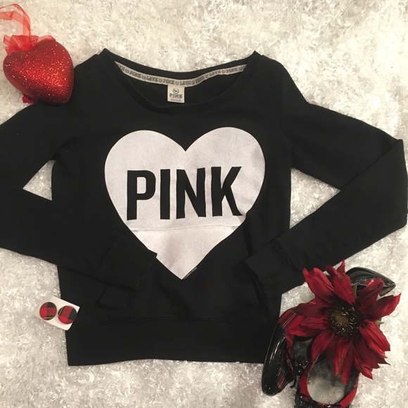 PINK Victoria's Secret Tops - Victoria's Secret PINK Sweatshirt ❤️